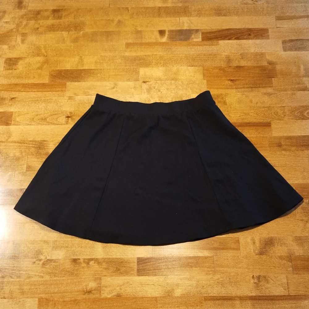 Forever 21 Black Skater Skirt